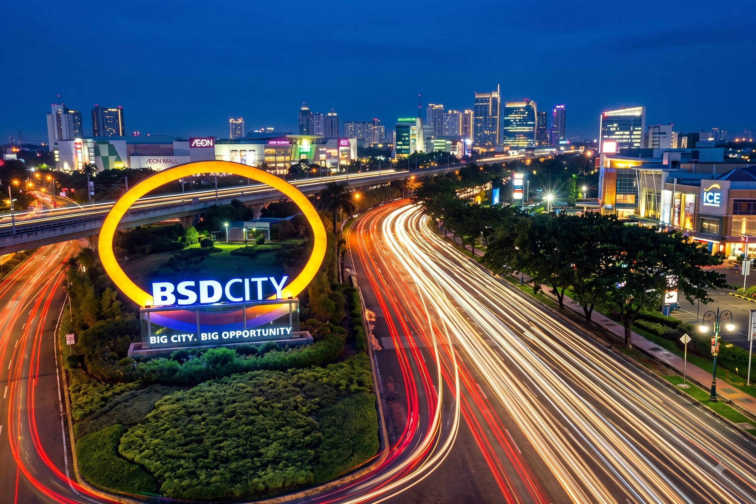 Foto kawasan BSD City